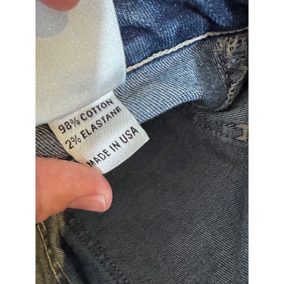 Revolve tularosa‎ braided belt penelope flare jeans size 27 long bell bottom - Picture 6 of 8